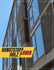 Kunststofffenster in Holzoptik