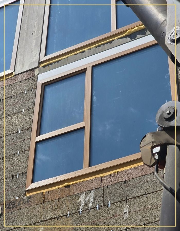 Kunststofffenster Holzoptik Bild 2